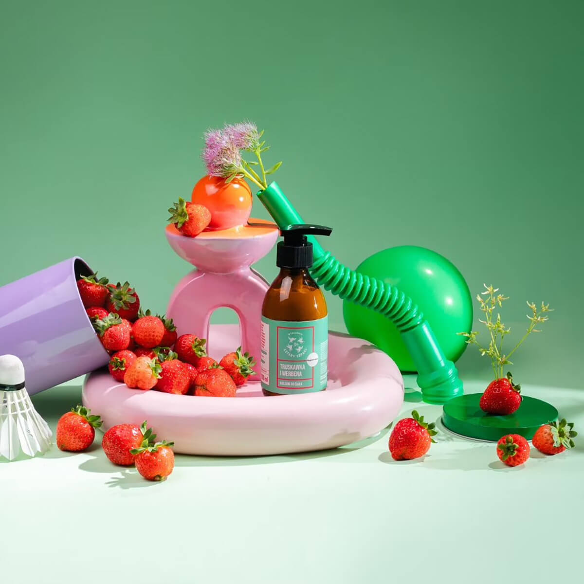 Truskawka i Werbena – regenerujący balsam do ciała 200 ml